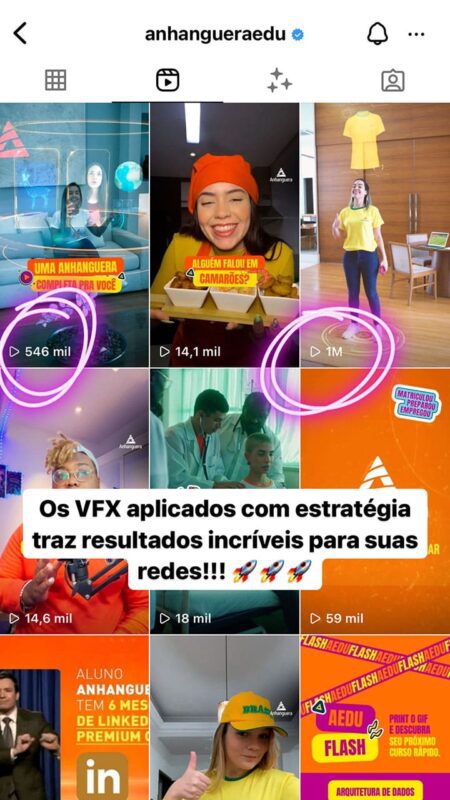 Curso Celular VFX depoimento e resultados de alunos