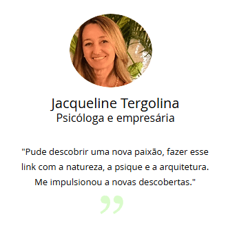 Curso de Projetos de Biopaisagismo depoimento e resultados de alunos