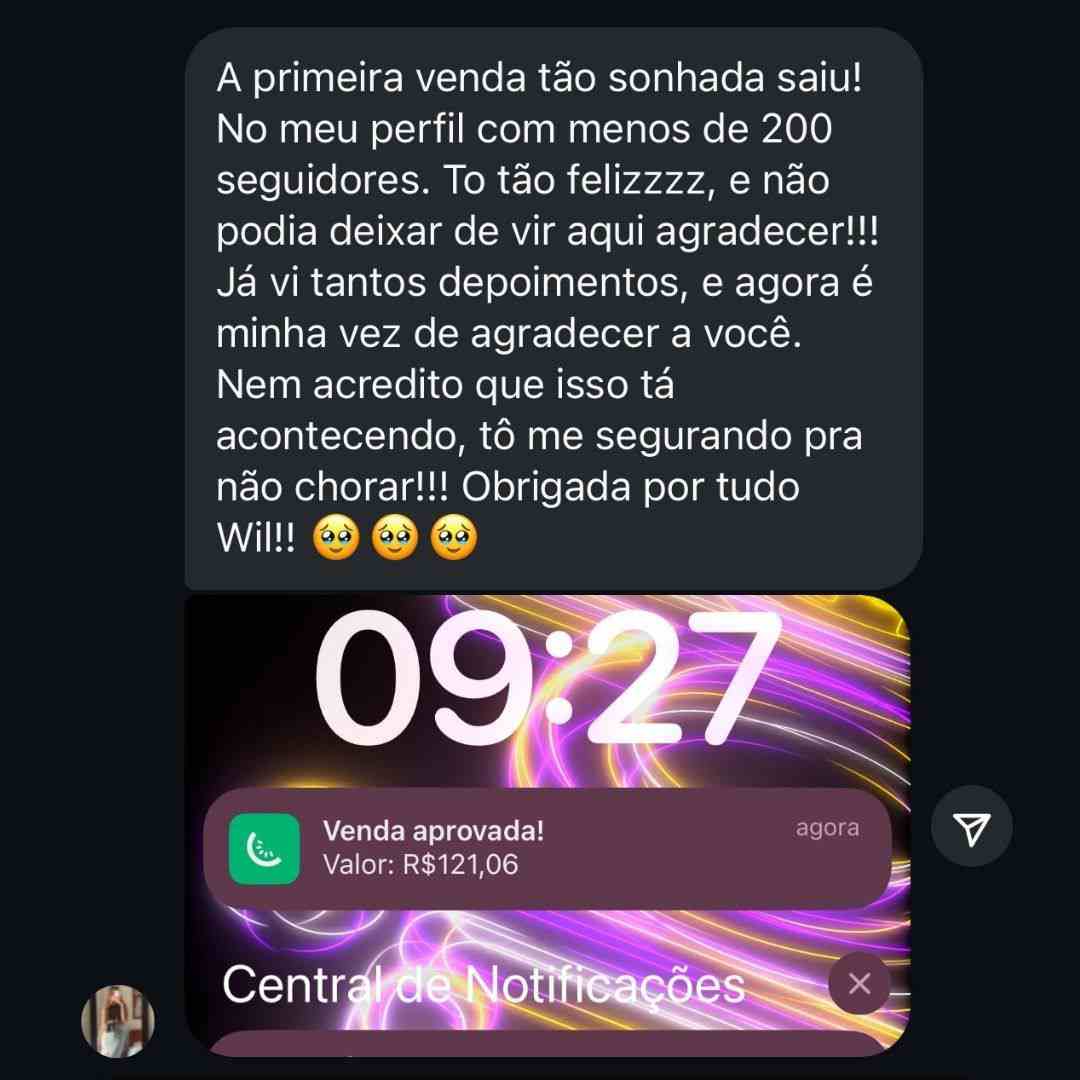 Ferramenta de Vendas Inteligente depoimento e resultados de alunos