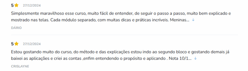 Curso Faturando no Anônimo depoimento e resultados de alunos
