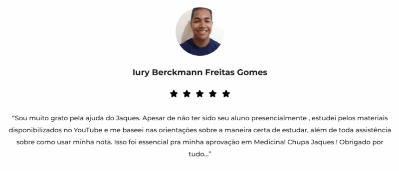 Curso Fisica Online do Jaques Braga é bom? depoimentos de alunos