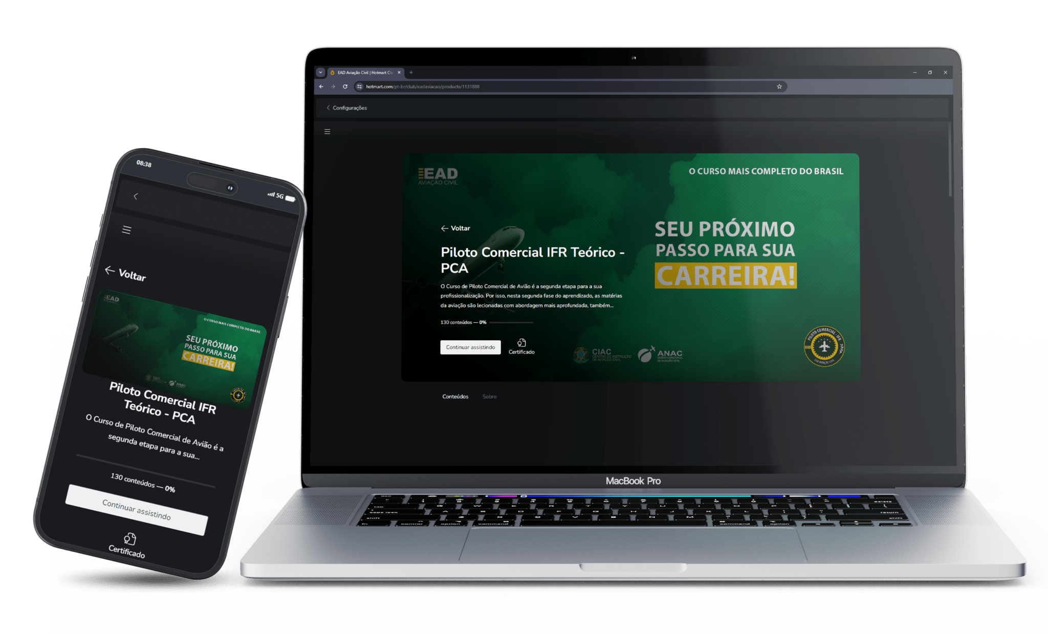 Curso Piloto Comercial IFR Teórico - PCA é bom?