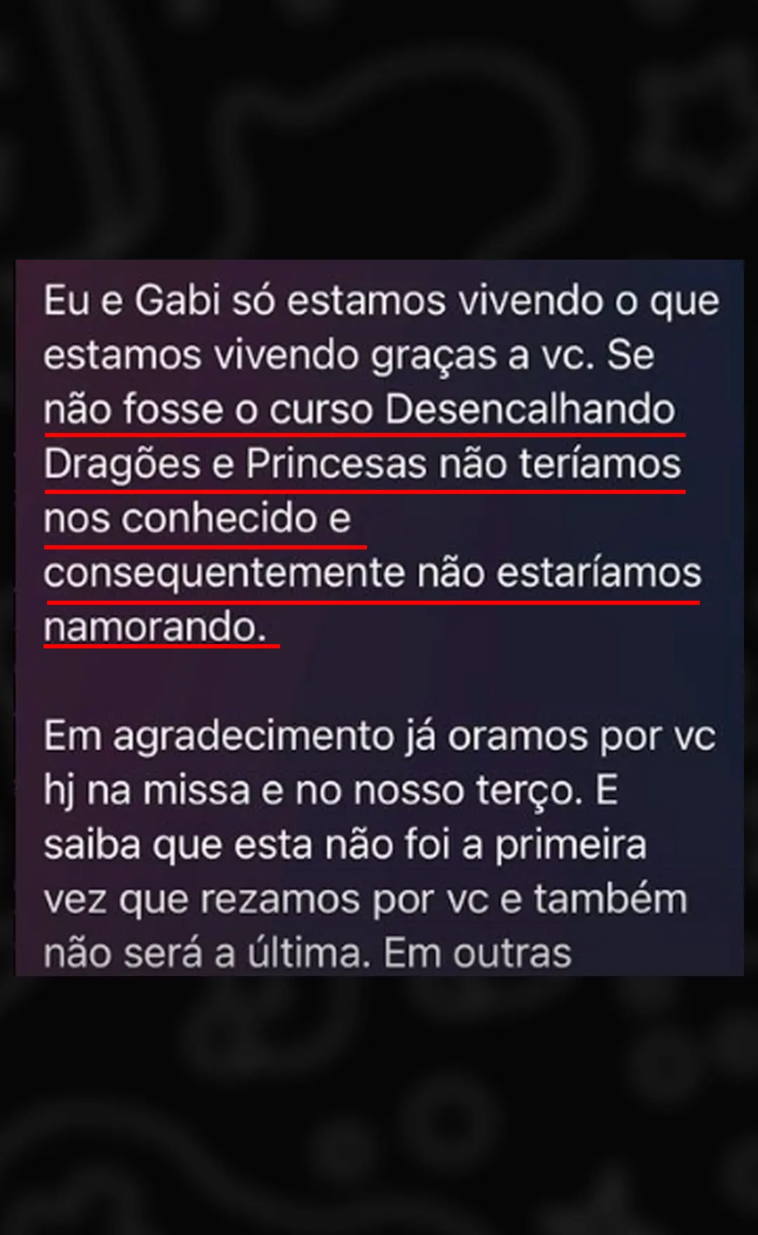Desencalhando Dragões e Princesas é bom? depoimentos de alunos