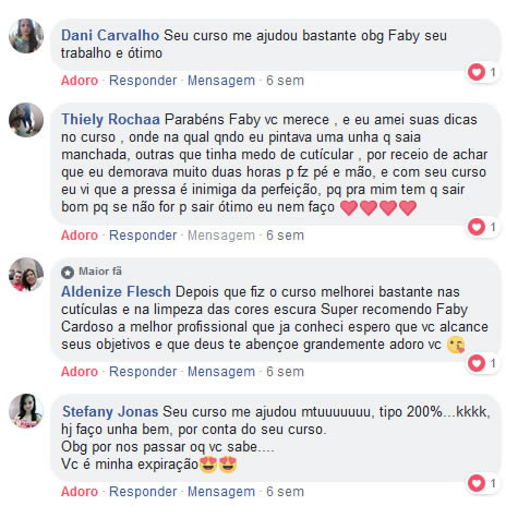 Curso Pedicure Sem Segredos é bom? depoimentos de alunos