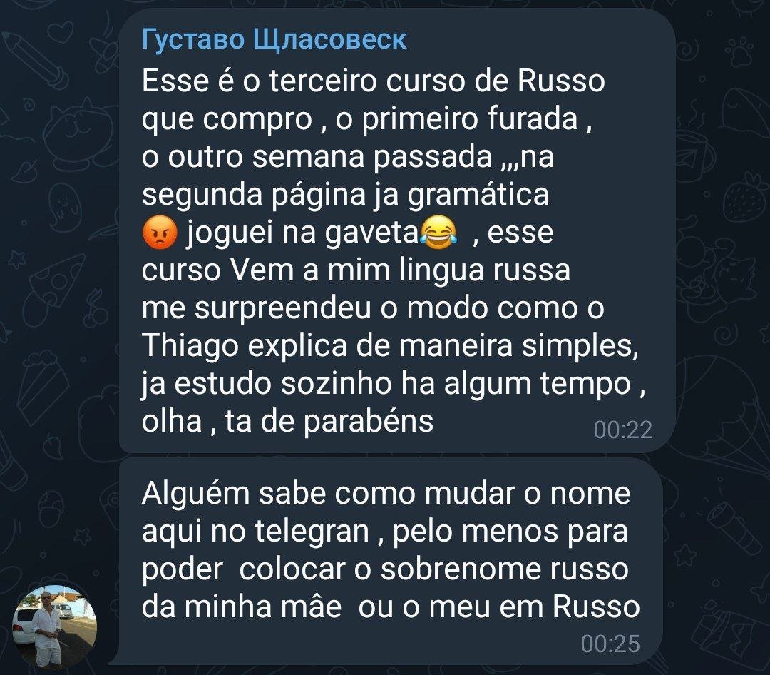 Curso de Russo Fluência Incondicional é bom? depoimentos de alunos