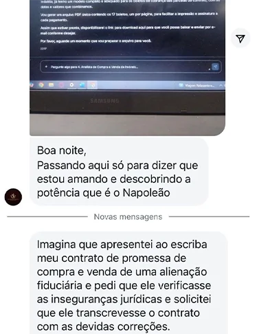 Napoleão IA: Inteligência Artificial Especialista em Direito Imobiliário Extrajudicial é bom? depoimentos de alunos