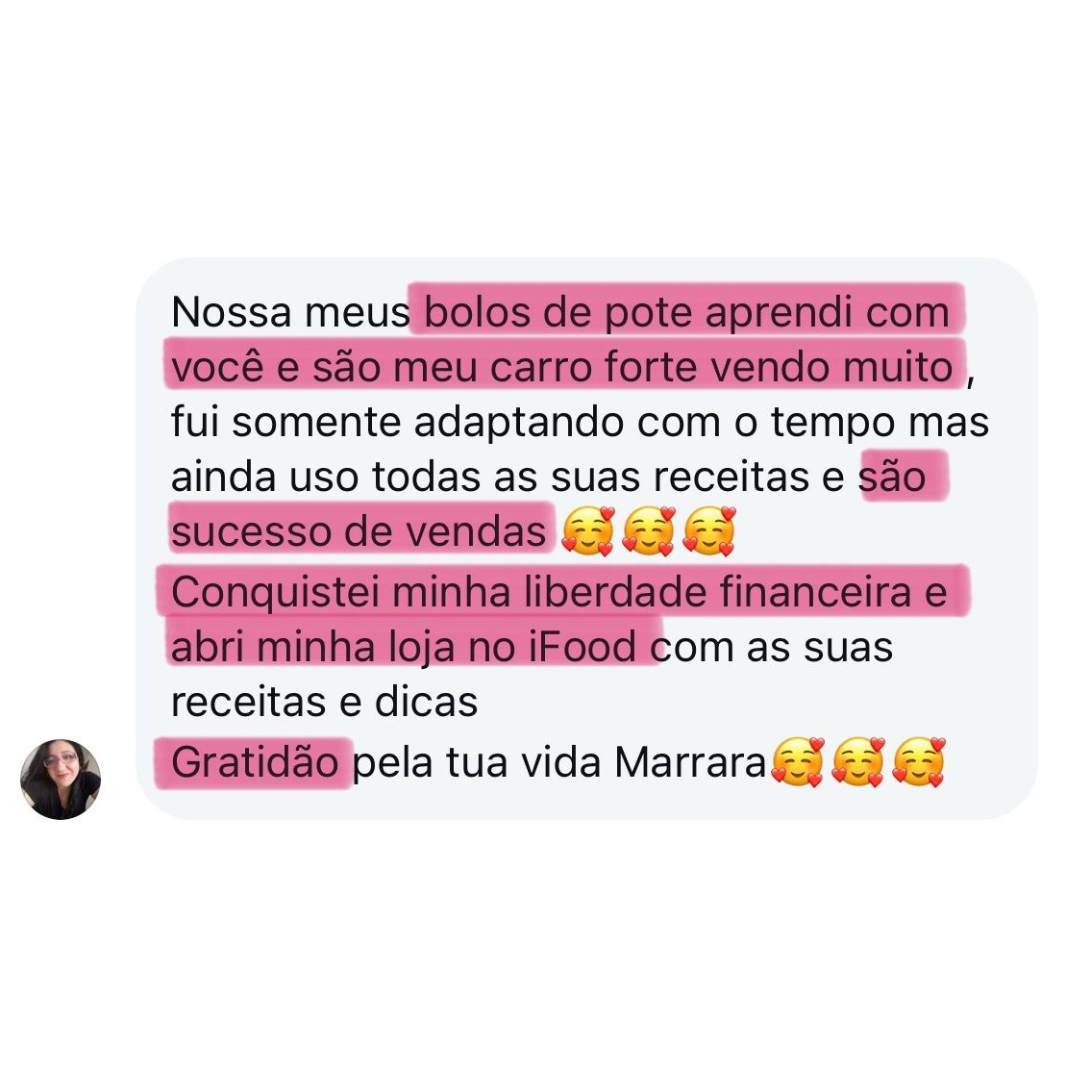 Curso O Novo Bolo no Pote é bom? depoimentos de alunos