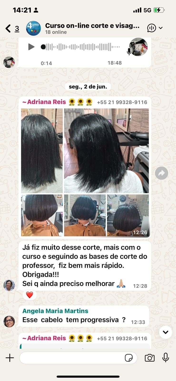 Corte e Visagismo com Alma é bom? depoimentos de alunos