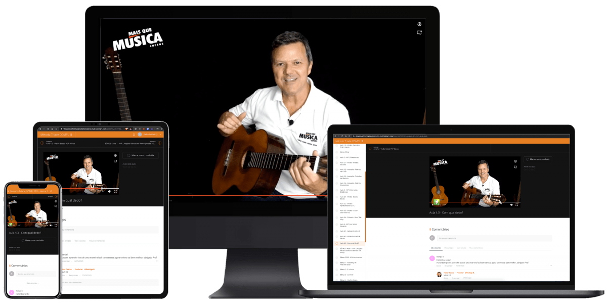 Curso de Violão Método Tríade melhor curso como tocar violão