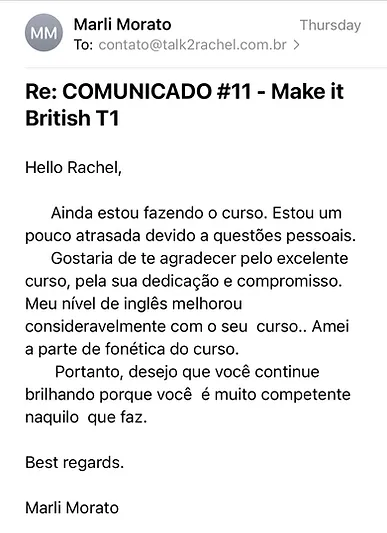 Curso Make it British é bom? depoimentos de alunos