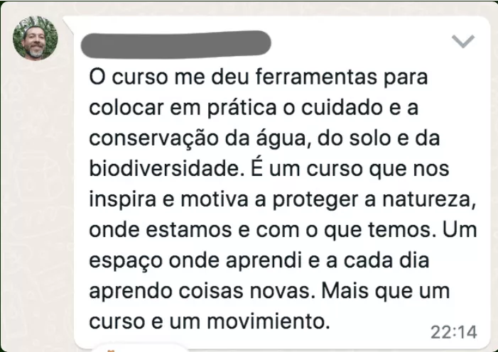 Curso O Maravilhoso Mundo dos Jardins Agroecológicos é bom? depoimentos de alunos