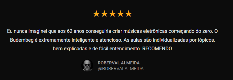 Curso Produção Musical Eletrônica no Ableton é bom? depoimentos de alunos