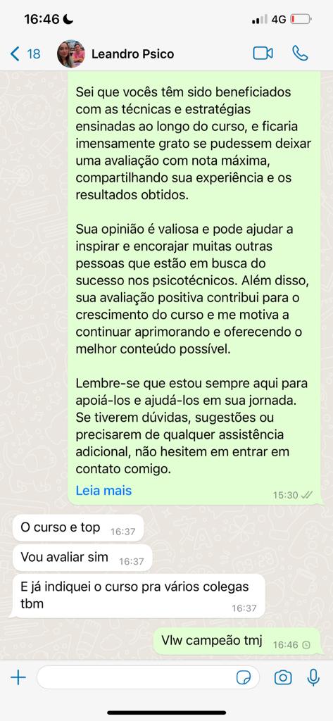 Curso Psicotécnico Descomplicado é bom? depoimentos de alunos