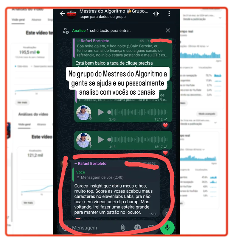 Mestres do Algoritmo - Profissão Youtuber é bom? depoimentos de alunos
