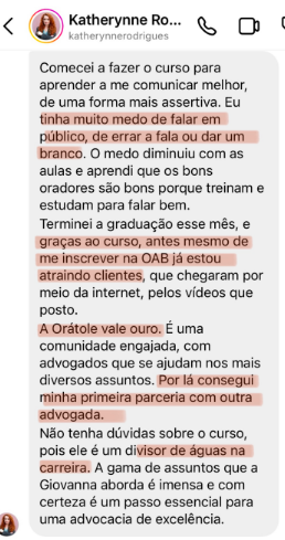 Orátole - Formação em Oratória Jurídica é bom? depoimentos de alunos