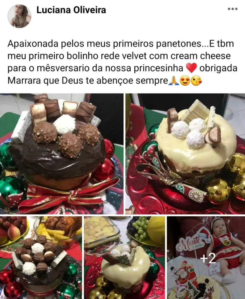 Panetones e Chocotones de Milhões da Marrara Bortoloti é bom? depoimentos de alunos
