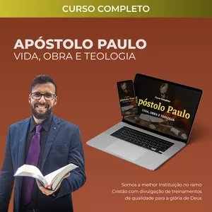 Curso Apóstolo Paulo: Vida, Obra e Teologia: Bom ou Ruim? Review do curso do Pb. Wallace Mello, Funciona Mesmo? Hotmart é confiável?