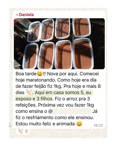 Curso Cozinha de Panela Só é bom? depoimentos de alunos