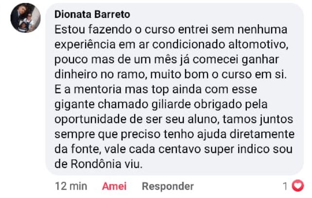 Curso de Ar Condicionado Automotivo e Agrícola é bom? depoimentos de alunos