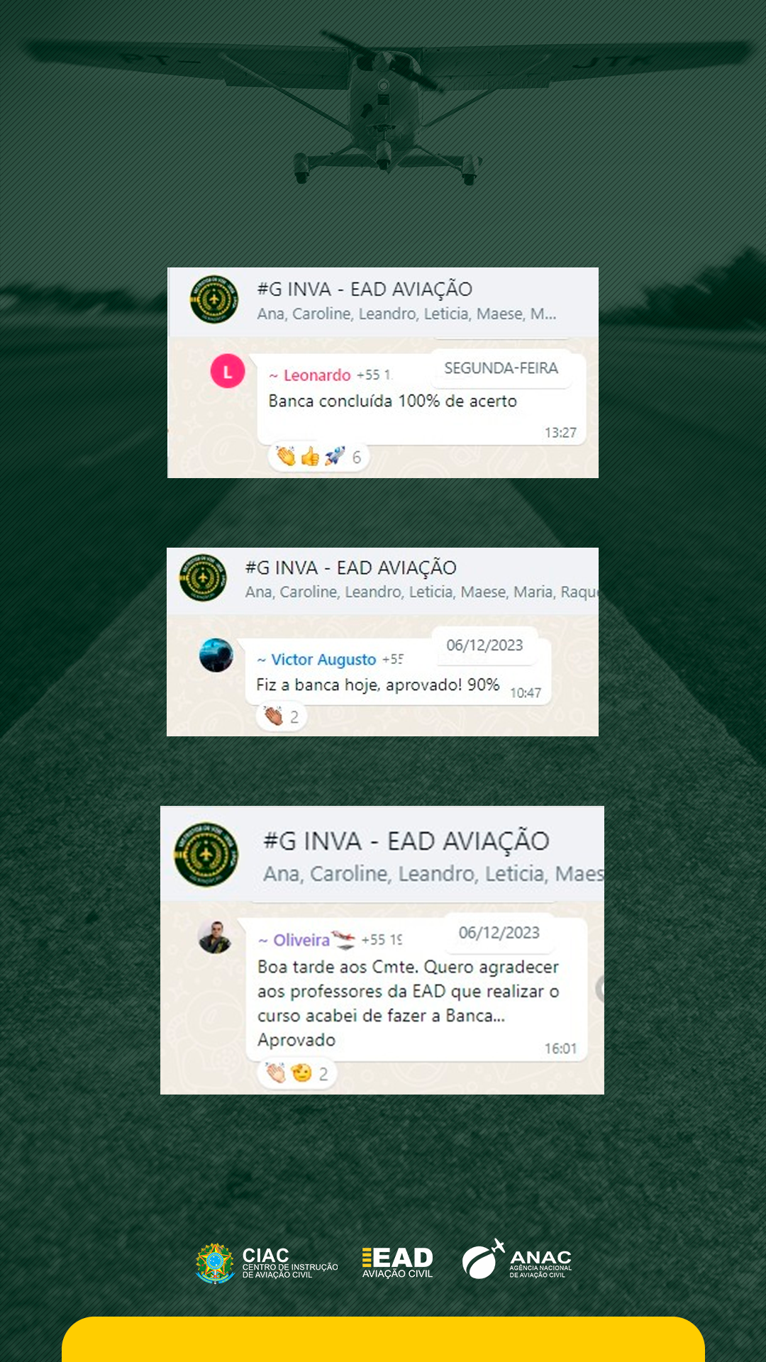 Curso Teórico Instrutor de Vôo é bom? depoimentos de alunos