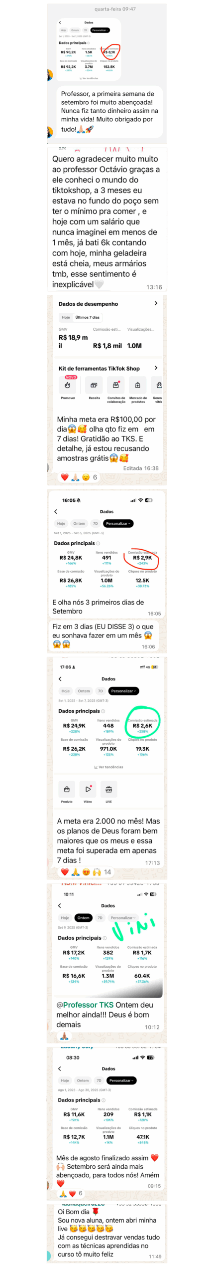 TikTok Shop Sem Segredo é bom? depoimentos de alunos