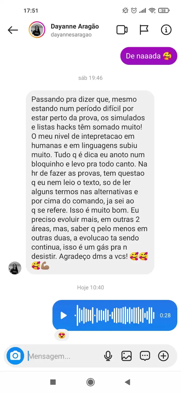Repertório ENEM é bom? depoimentos de alunos