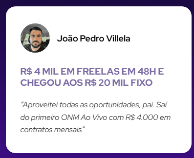 O Novo Mercado Ao Vivo (ONM Ao Vivo) é bom? depoimentos de alunos